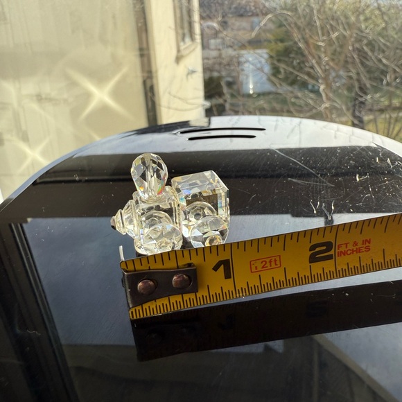 Crystal Glass Train Figurine - Picture 7 of 8